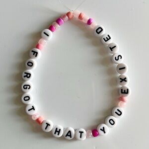 Taylor Swift Friendship Bracelet Lover I Forgot That You Existed